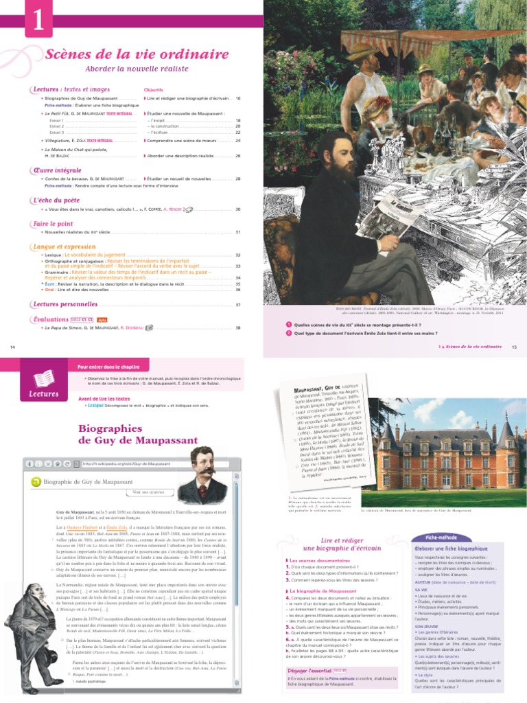 Cahier De Français 4ème Hachette éducation Corrigé Pdf