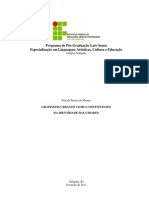 A Identidade Das Cidades Construída A Partir Da Prática Dos Grafismos