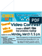 Teen Tech Week Video Contest