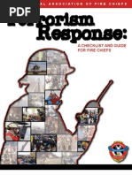 Terrorism Response: A Checklist and Guide For Fire Chiefs