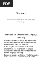 Download Chapter 5- Instructional Materials for Language Teaching by Yhan Brotamonte Boneo SN126754649 doc pdf