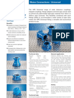 UPE Universal Couplings and FAs