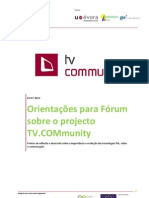 QREN TVCOM - Orientações - Forum - Intermédio - 1-0 PDF