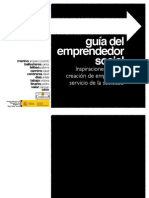 Guía del Emprendedor Social. Inspiraciones para la creación de empresas al servicio de la sociedad