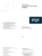Morris Charles - Fundamentos de La Teoria de Los Signos (1)