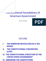 Constitutional Foundations of American Government