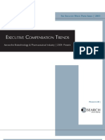 Executive Compensation Trends Across Biotechnology & Pharmaceutical Industry | 2009-Present