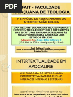 Intertextualidade Em Apocalipse