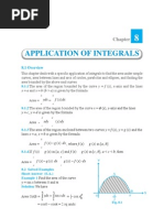 Application of Integrals: 8.1 Overview