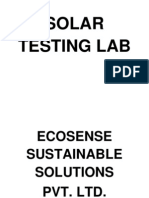 Solar Testing Lab