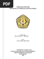 Makalah Manajemen Stres Kerja Docx