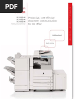 Canon Ir 3025 3035 3045 N Photocopier Brochure