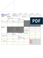 Project Calendar e 20130222