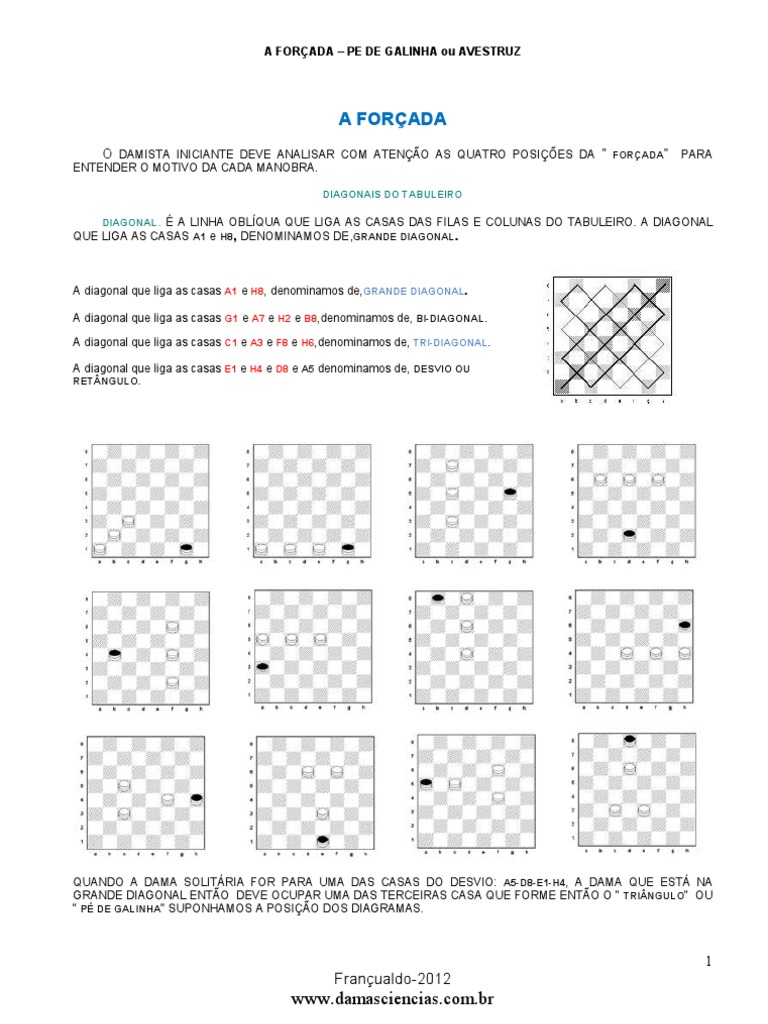 A Forcada, PDF, Aberturas (xadrez)