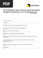 Os Problemas Mais Comuns Para Symantec Endpoint Protection 11