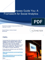 Let The Compass Guide You: A Framework For Social Analytics