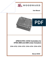 Controlador Veloc, Woodward 66728073-DYN1