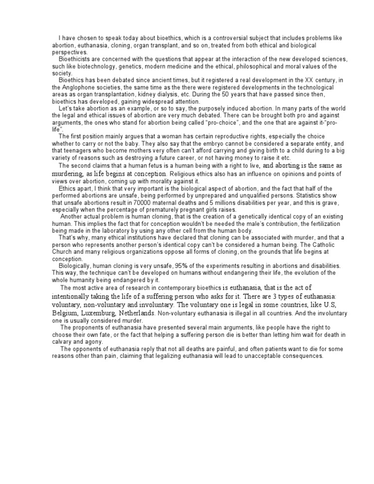 Essay on abortion image