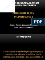 TCC 8º Semestre 2012-2