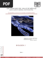 Cuadernillo de Trabajo Biologia I