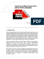 Brigadas Populares/MG: Nota de Conjuntura de Minas Gerais 2013