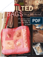 Quilted Bags in A Weekend