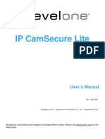 Ip Camsecure Lite: User'S Manual