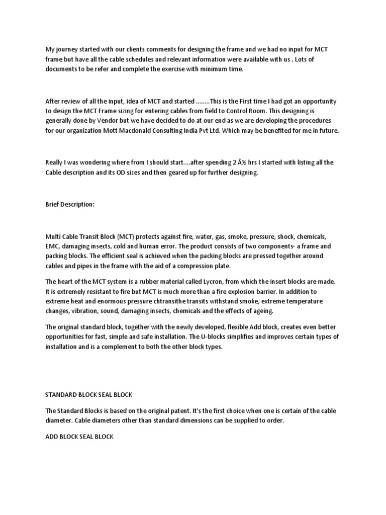 Mct Pdf Cable Galvanization