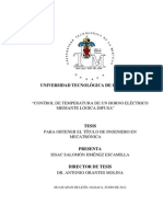 Control de Temperatura Mediante Logica Difusa