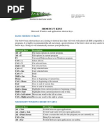 Asus Vivobook Keyboard Shortcuts Guide | PDF | Text | Keyboard Shortcut