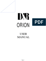 Orion Manual+Service