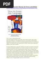 Como Eu Aprendo Idiomas de Forma Autodidata