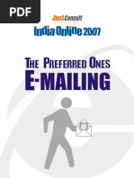 JuxtConsult India Online 2007 Emailing Report