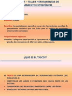 TALLER - Herramientas de Pensamiento Estratégico