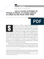 MENDOZA, Edgar S.G. Artigo Donald Pierson e A Escola Sociológica de Chicago No Brasil. Sociologias. Porto Alegre, 2005.