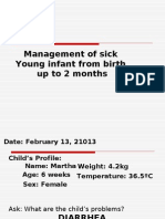 Management of a 6-Week-Old Infant with Diarrhea