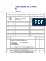 Accounts Receivable Program