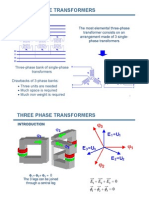 Three-Phase Transformer Basics