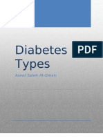 Diabetes Types: Aseel Saleh Al-Omari
