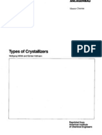 Types of Crystallizers PDF