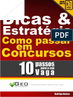 Dicas e Estrategia