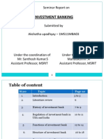 Investment Banking