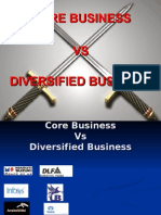 Core Vs Diversified Business