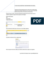 ElaboraciondeunaAplicaciondeInventarioenExcel PDF