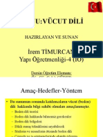 Beden Dili Irem Timurcan PDF