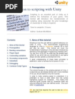 Unity Scripting Tutorial