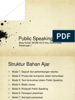 Public Speaking - Presentation1