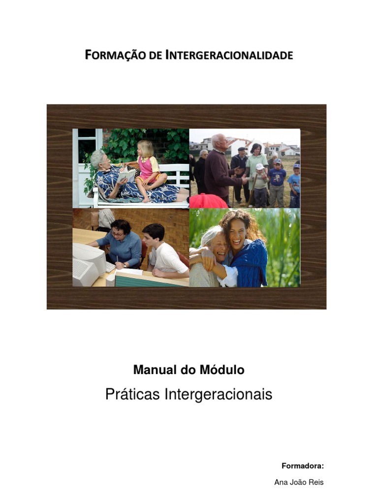 Manual Intergeracionalidade | PDF | Sociologia | Juventude