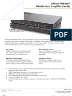 Atlona AT-HDCAT-4 Datasheet