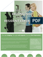 Add More To Your: Belonging Resident Experience